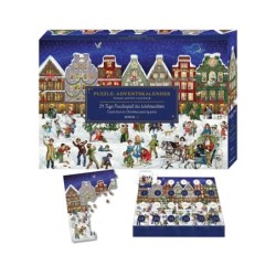 UK Jigsaw Puzzle Advent Calendar 24 Day Christmas Countdown