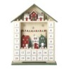 Wooden Village House Advent Calendar 24 Drawers UK Gift