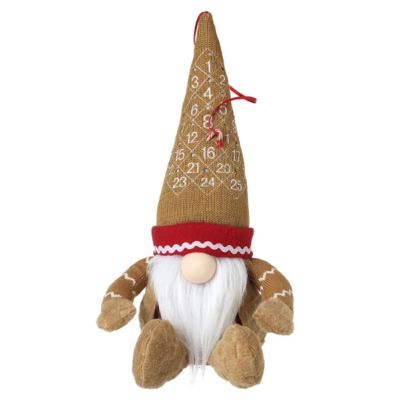 Gingerbread Gonk Advent Calendar Nordic Plush Countdown UK