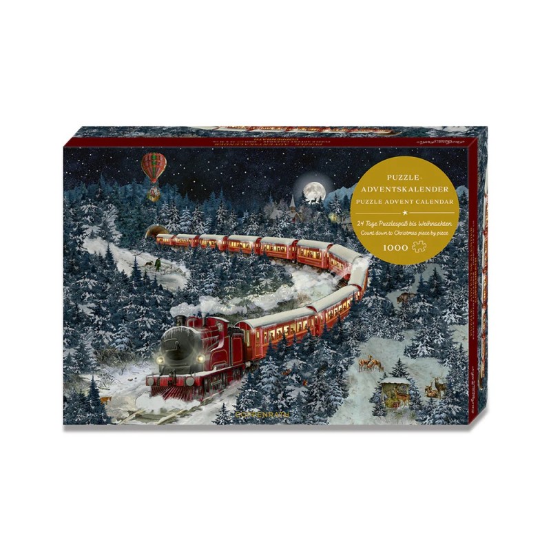 The Christmas Express Advent Jigsaw Puzzle 1000 Pieces UK