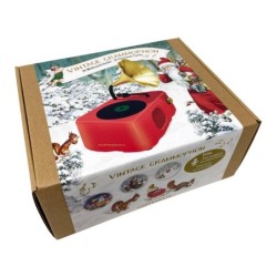 Recordable Retro Gramophone Advent Calendar Christmas Tunes