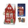 UK Lighted 3D Christmas House Advent Calendar Gift