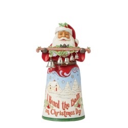 Jim Shore Limited Edition 18th Annual Christmas Song Santa Figurine