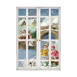Opening Window Advent Card UK Christmas Cards