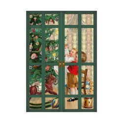 Opening Window Advent Card UK Christmas Cards