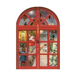 Opening Window Advent Card UK Christmas Cards