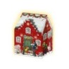 Christmas House Advent Lantern Cards Four Magical Designs