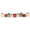 Metal Christmas Gift Box Decoration 109cm Wide Display