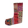 Handmade Patchwork Stocking 11 Sari Scrap Designs UK Gift