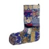 Handmade Patchwork Stocking 11 Sari Scrap Designs UK Gift