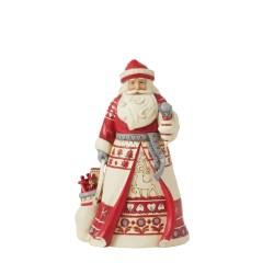 Jim Shore Nordic Noel Santa with Toy Bag