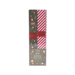 Santa's Workshop Christmas Paper Chains Pack 100 UK Décor
