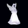 Light Up Colour Changing Acrylic Angel With Soft LED Glow