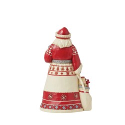 Jim Shore Nordic Noel Santa with Toy Bag