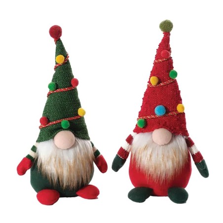 Festive Plush Christmas Gonks 25cm Tall UK Choice Of 2