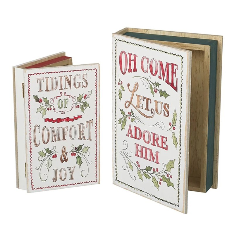 Christmas Nesting Book Box Set Tidings Of Comfort And Joy