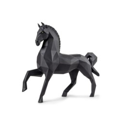 Horse Sculpture Matte black