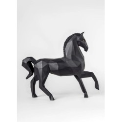 Horse Sculpture Matte black