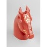 The Horse Sculpture Red gold