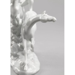 Horses Galloping Figurine