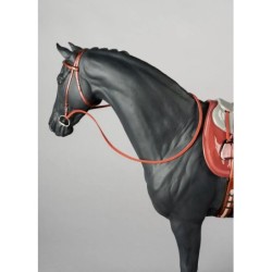 English Purebred Horse Sculpture