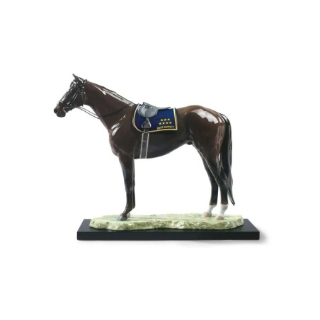 Deep Impact Horse Sculpture. Limited Edition Gloss