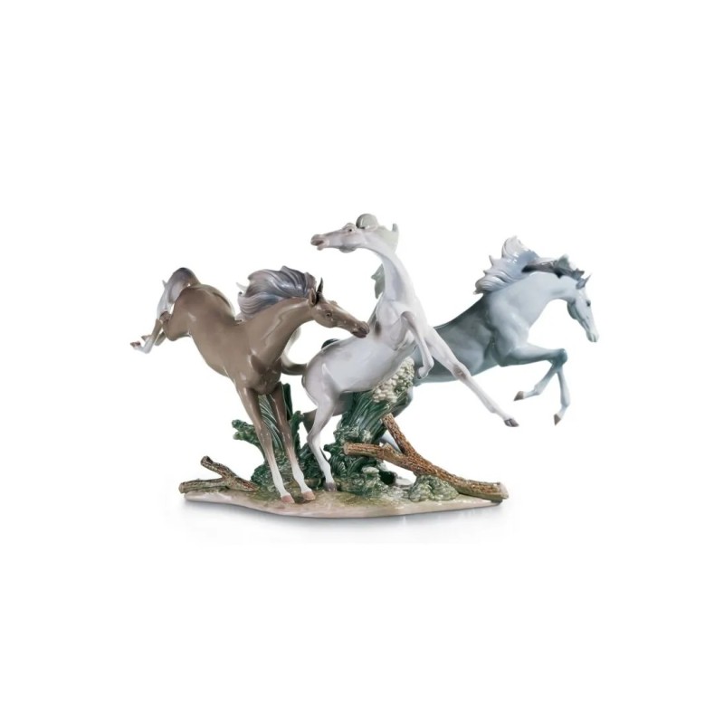 Born Free Horses Sculpture