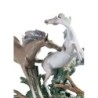 Born Free Horses Sculpture