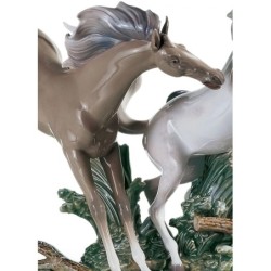 Born Free Horses Sculpture
