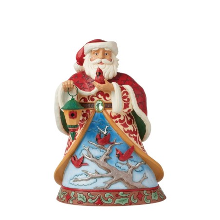Jim Shore Limited Edition Deluxe Collectors Santa Spreading Christmas Joy Peace