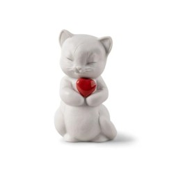 Whiskers-Playful kitten Figurine