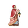 Jim Shore Limited Edition Deluxe Collectors Santa Spreading Christmas Joy Peace