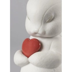 Puffy-Generous Rabbit Figurine