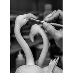 The Flamingos Sculpture Pink