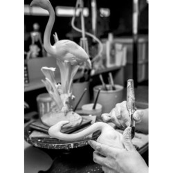 The Flamingos Sculpture Pink