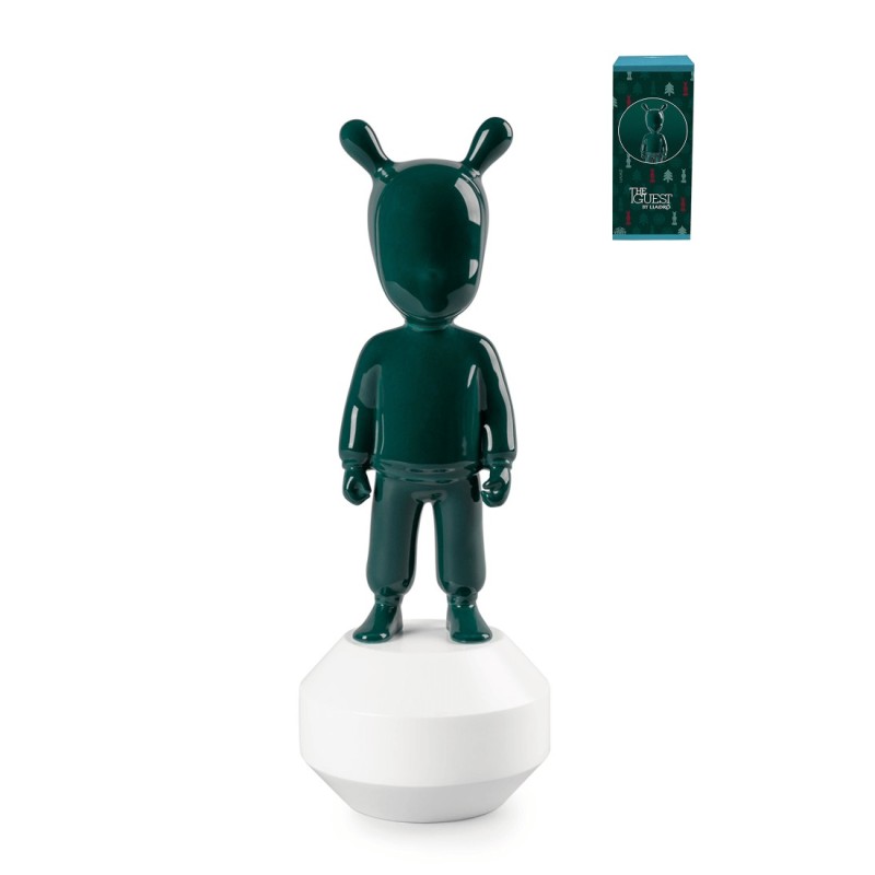 The dark green Guest Sculpture Small model