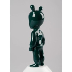 The dark green Guest Sculpture Small model