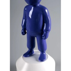 The indigo blue Guest Sculpture Small model