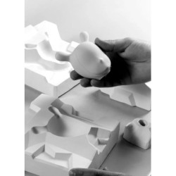 The indigo blue Guest Sculpture Small model