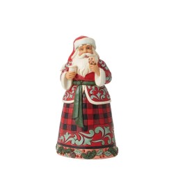Jim Shore Highland Glen Mr Mrs Claus Figurine