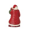 Jim Shore Winter's Welcome Santa with Birdhouse Figurine