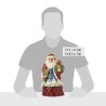 Jim Shore Winter's Welcome Santa with Birdhouse Figurine