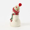 Jim Shore Up to Snow Good Snowman with Dog Scarf Pint Figurine