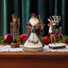 Jim Shore Yuletide Wonder Santa with Sisal Tree