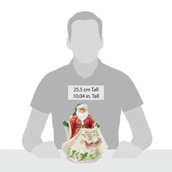 Jim Shore Magical Sleigh Ride Santa Musical Winter Scene