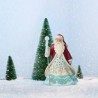 Jim Shore Winter Wonderland Santa with Snowflakes Figurine
