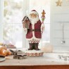 Jim Shore Have A Sweet Christmas Gingerbread Santa with Staff