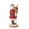Jim Shore Have A Sweet Christmas Gingerbread Santa with Staff