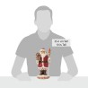 Jim Shore Have A Sweet Christmas Gingerbread Santa with Staff