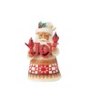 Jim Shore Santa with Cardinals Pint Size Figurine